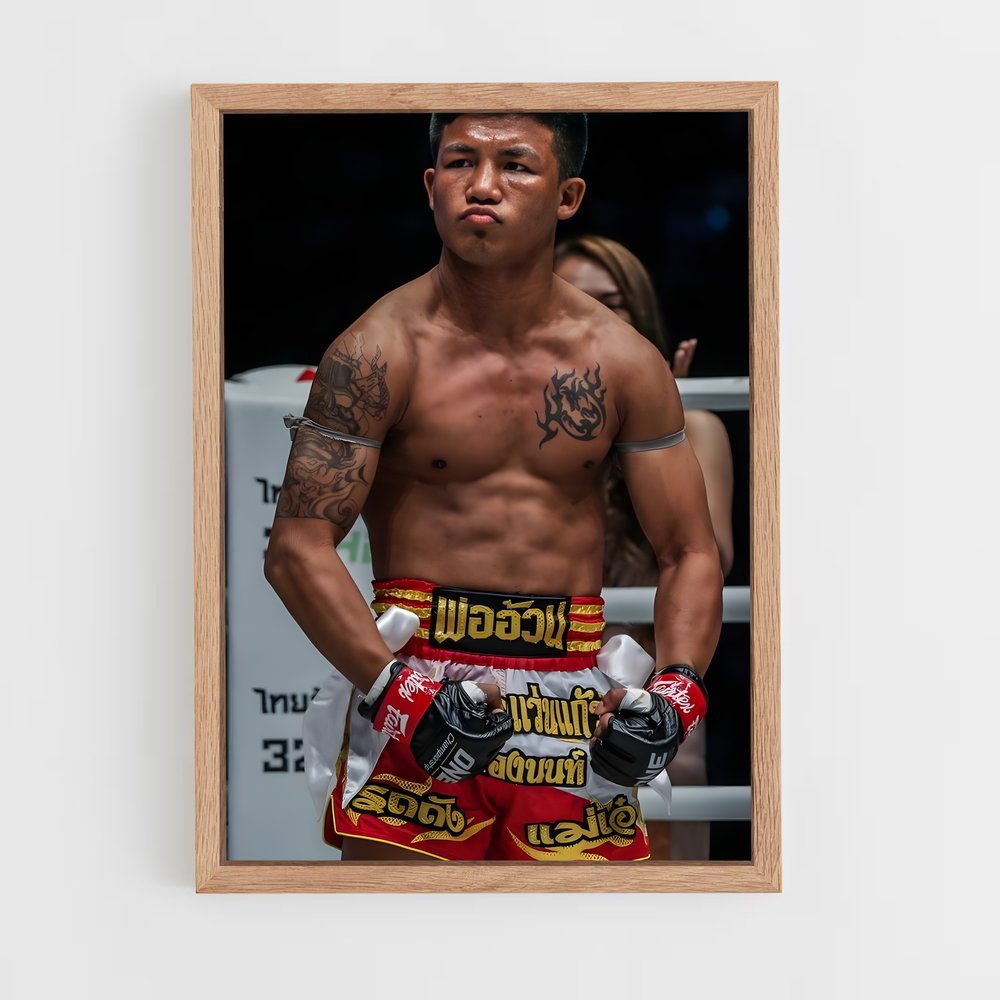 Poster Jitmuangnon Mantra – affiche MMA (vue 4)